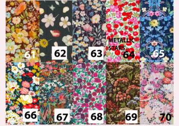 Personalised Christmas Stocking In Liberty London, 12 of 12