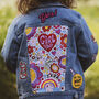Kids Personalised Hand Painted Denim Jacket, thumbnail 6 of 12