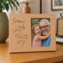 Personalised Child's Handwriting Engraved Photoframe, thumbnail 2 of 4