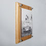 Oak A4 Picture Frame With Hidden Personalised Message, thumbnail 4 of 8