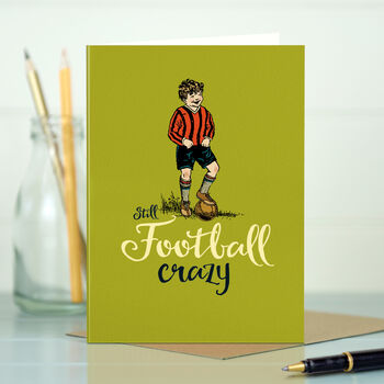 Football Crazy Card For Men, 3 of 4