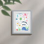 Personalised Under The Sea Children’s Nursery Framed Print, thumbnail 5 of 10