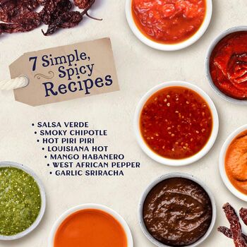 Chilli Sauce Making Kit Make Seven Different Types, 3 of 8