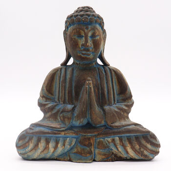 Buddha Feng Shui Set Flower Mandala Blue, 5 of 7