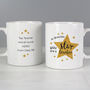 Personalised Gold Star Teacher Mug, thumbnail 3 of 5