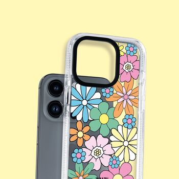 Retro Flower Phone Case For iPhone, 6 of 8