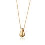 Teardrop Necklace Silver Plated Or Gold Plated, thumbnail 5 of 7