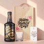 Mother’s Day Dead Man’s Fingers Spiced Rum Gift Set In Wooden Keepsake Box, thumbnail 1 of 5