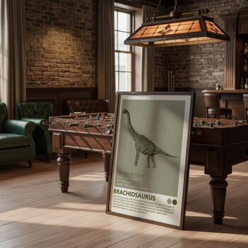 Dinosaurs Gallery Wall Art Prints Set Of Seven, 9 of 10