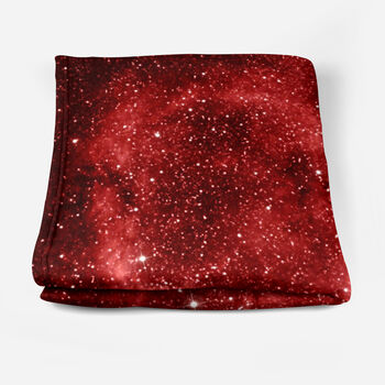 Space Fleece Blanket Heart Nebula, 3 of 10