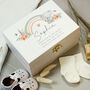 Personalised Elephant Wooden Keepsake Box, thumbnail 1 of 6