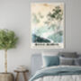 Japanese Landscape Art Print, thumbnail 3 of 3