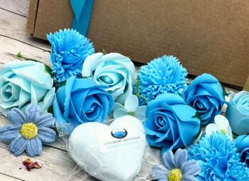 The Blooming Blue Luxury Spa Gift Box, 7 of 8