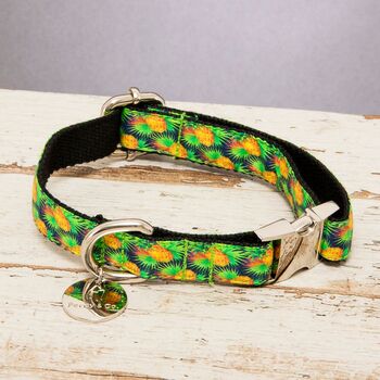 The Alderley Green Botanical Dog Collar, 4 of 7