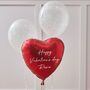 Personalised Valentine's Day Balloon And Chocolate Set Delivered Free On Feb 14th, thumbnail 2 of 4