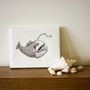 Angler Fish Glow In The Dark Canvas, thumbnail 5 of 5