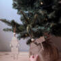 Set Of Two Wooden Elf Decorations, thumbnail 4 of 6