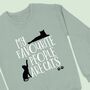 My Favourite People Are Cats Sweatshirt, thumbnail 1 of 2