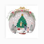 Sleighbeils Pop Up Greeting Card, thumbnail 5 of 5