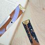 Personalised Hand Painted Soft Leather Bookmark, thumbnail 1 of 2