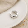 Chunky Sterling Silver Ear Cuff – 10mm, thumbnail 2 of 5