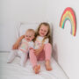 Personalised Big And Little Sister Brother Rainbow Set, thumbnail 4 of 12