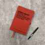 Personalised A5 Business Analyst Notebook, thumbnail 2 of 5
