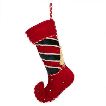Personalised Christmas Elf Stocking For Children, 3 of 6