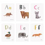 Personalised Animal Alphabet Flash Cards, thumbnail 4 of 9
