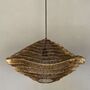 Dione Pendant Lamp, Antique Brass Or Black Finish, thumbnail 3 of 6