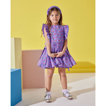 Cherry Cherry Dress With Hairband Accessory, 2 of 7