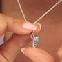 Takeaway Coffee Cup Charm Necklace, Sterling Silver Or 18ct Gold Plated, thumbnail 1 of 11