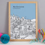 Personalised Melbourne Print, thumbnail 6 of 10
