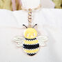 Personalised Canvas Bag With Bee Keyring, thumbnail 2 of 4