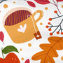 Autumn Hygge Wrapping Paper Roll Or Folded, thumbnail 2 of 3