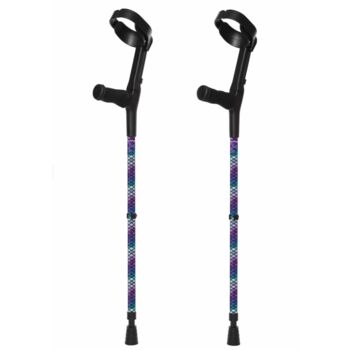 Geometric Purple Crutches, 5 of 9