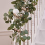 Pre Lit Nature Trail Christmas Garland, thumbnail 4 of 5
