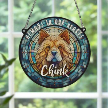 Chow Chow Memorial Suncatcher, 5 of 6