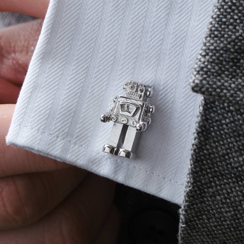 Image of Retro Robot Cufflinks