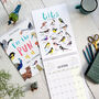 2023 'For The Pun Of It' Cheeky Wall Calendar **Sale**, thumbnail 1 of 5