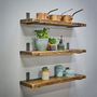 Westerton Industrial Board Shelf With Lip Up Brackets, thumbnail 1 of 7