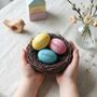 Personalised Birds Eggs Nest Easter Decoration, thumbnail 1 of 2