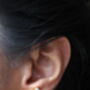 Vimla Pearl Earrings Gold, thumbnail 4 of 4