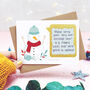 Personalised Snowman Scratch Card, thumbnail 1 of 9