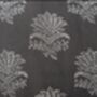 Mandawa Fan Flower Pattern Cushion Cover In French Grey, thumbnail 5 of 5