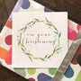 Gold Foiled Christening Card, thumbnail 3 of 5