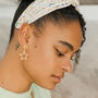Two Tier Star Dangle Earrings, thumbnail 2 of 2