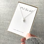 'F*Ck This Shit' Sterling Silver Necklace – Original Haiku Poem Gift, thumbnail 6 of 6