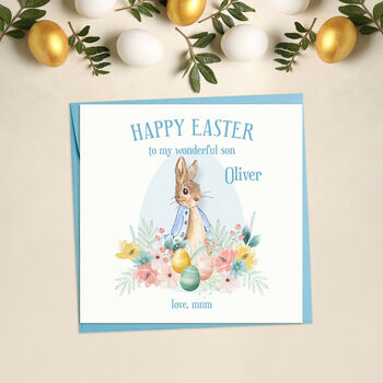 Peter Rabbit Son Or Daughter Easter Card, 4 of 5