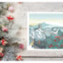 The Moor In Winter Christmas Card Pack Of Five, thumbnail 1 of 2